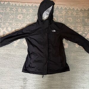 The North Face Women's Black Rain Jacket